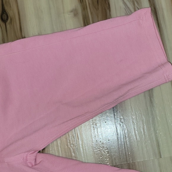 Light Pink Barbiecore Capri Jeggings - Picture 8 of 13